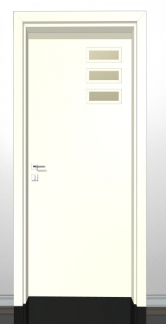 ÍRISZ 14 Dekorfóliás beltéri ajtó  75x210 cm | 
