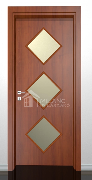 Milano ajtó - ÍRISZ 4 Dekorfóliás beltéri ajtó 100x210 cm