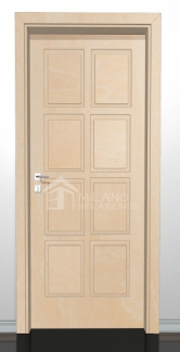 ORION 1/B, borovi fenyő beltéri ajtó 100x210 cm | 