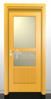 CALLISTO 2/D,  borovi fenyő beltéri ajtó 75x210 cm | Borovi fenyő beltéri ajtók