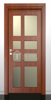 DRACO 3/D,  borovi fenyő beltéri ajtó 75x210 cm | Borovi fenyő beltéri ajtók