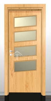 HÉRA 31 CPL fóliás beltéri ajtó, 90x210 cm | 