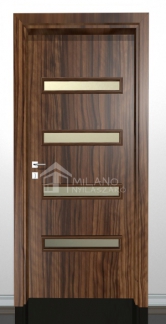 HÉRA 4 CPL fóliás beltéri ajtó, 65x210 cm | CPL fóliás beltéri ajtók (64szín)