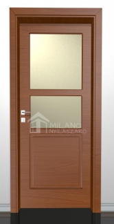 ALFA 2/D,  borovi fenyő beltéri ajtó 75x210 cm | Borovi fenyő beltéri ajtók