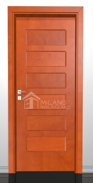 Milano ajtó - NORMA 1/C, luc fenyő beltéri ajtó 100x210 cm
