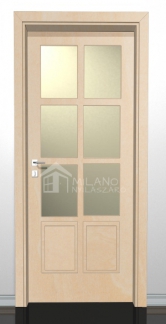 ORION 2/B, borovi fenyő beltéri ajtó 75x210 cm | Borovi fenyő beltéri ajtók