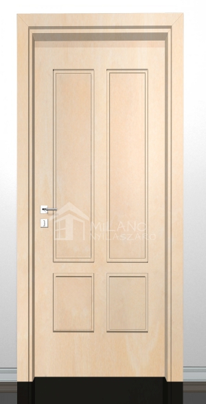 Milano ajtó - SOL 1/B, luc fenyő beltéri ajtó 90x210 cm