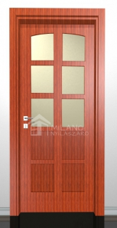 SZATURNUSZ 2/D,  borovi fenyő beltéri ajtó 75x210 cm | Borovi fenyő beltéri ajtók