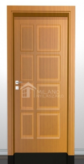 PLÚTÓ 1/D, borovi fenyő beltéri ajtó 75x210 cm | Borovi fenyő beltéri ajtók