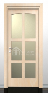 URÁNUSZ 3/B,  borovi fenyő beltéri ajtó 75x210 cm | Borovi fenyő beltéri ajtók