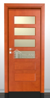 URSA 2/D,  borovi fenyő beltéri ajtó 75x210 cm | Borovi fenyő beltéri ajtók